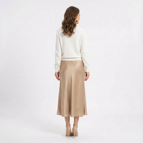 Aura Satin Skirt