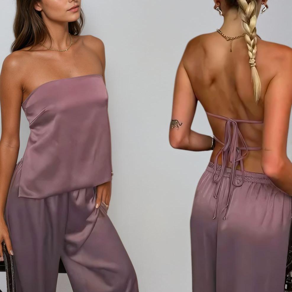 AMETHYST BACKLESS SET